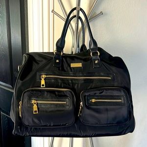 Bebe Duffle Bag 💛 Weekender Tote Duffle with detachable long strap